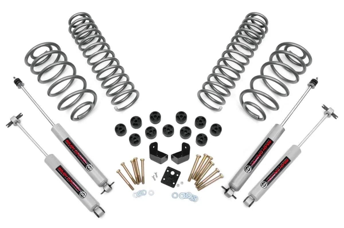 1997-2006 Jeep Wrangler 3.75 Inch Lift Kit - Combo - 4 Cyl - N3 - Jeep Wrangler TJ (97-06)_Wrangler Unlimited (04-06) -